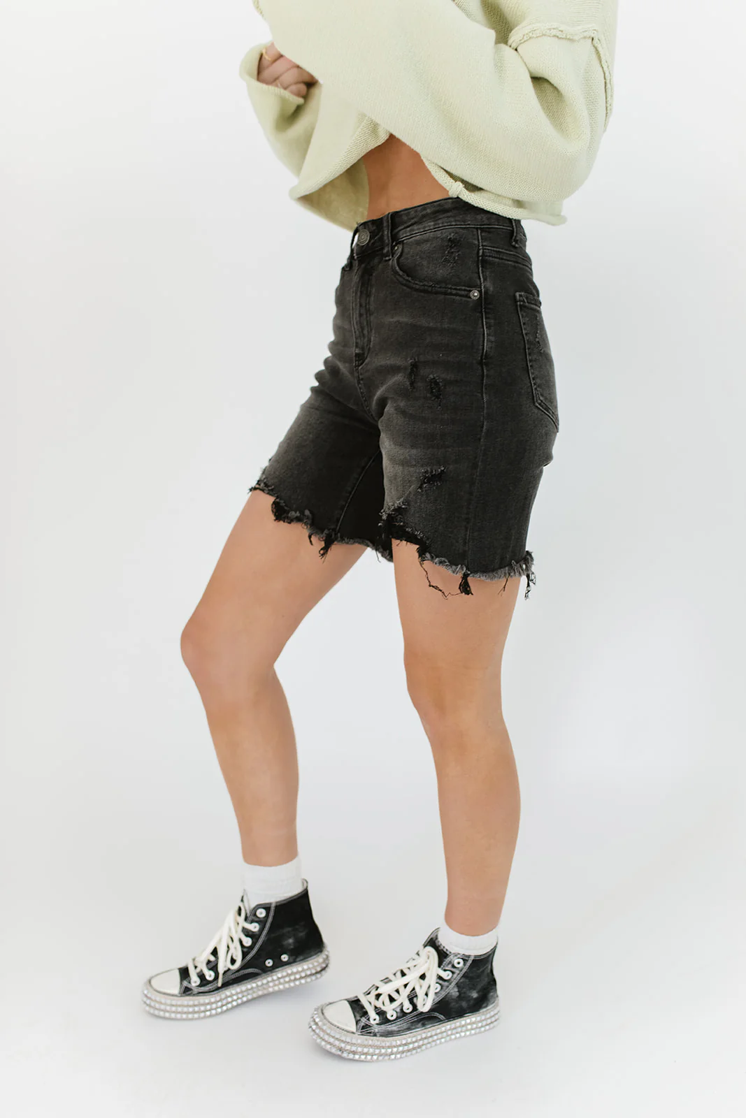 sly denim shorts - Image 5
