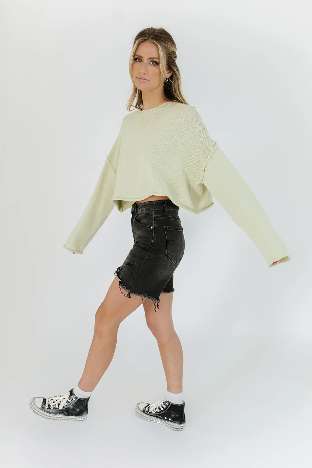 sly denim shorts - Image 8