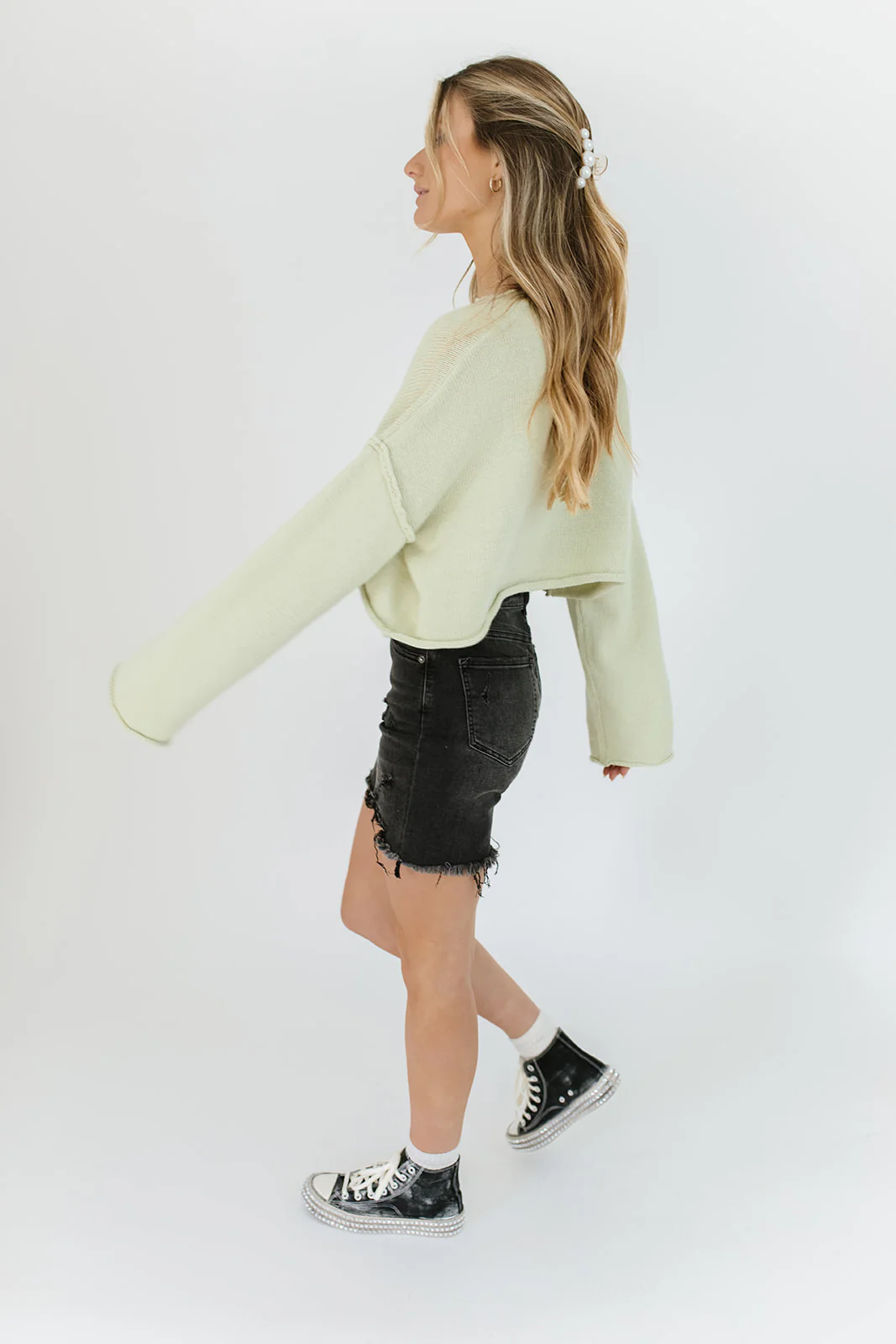sly denim shorts - Image 9