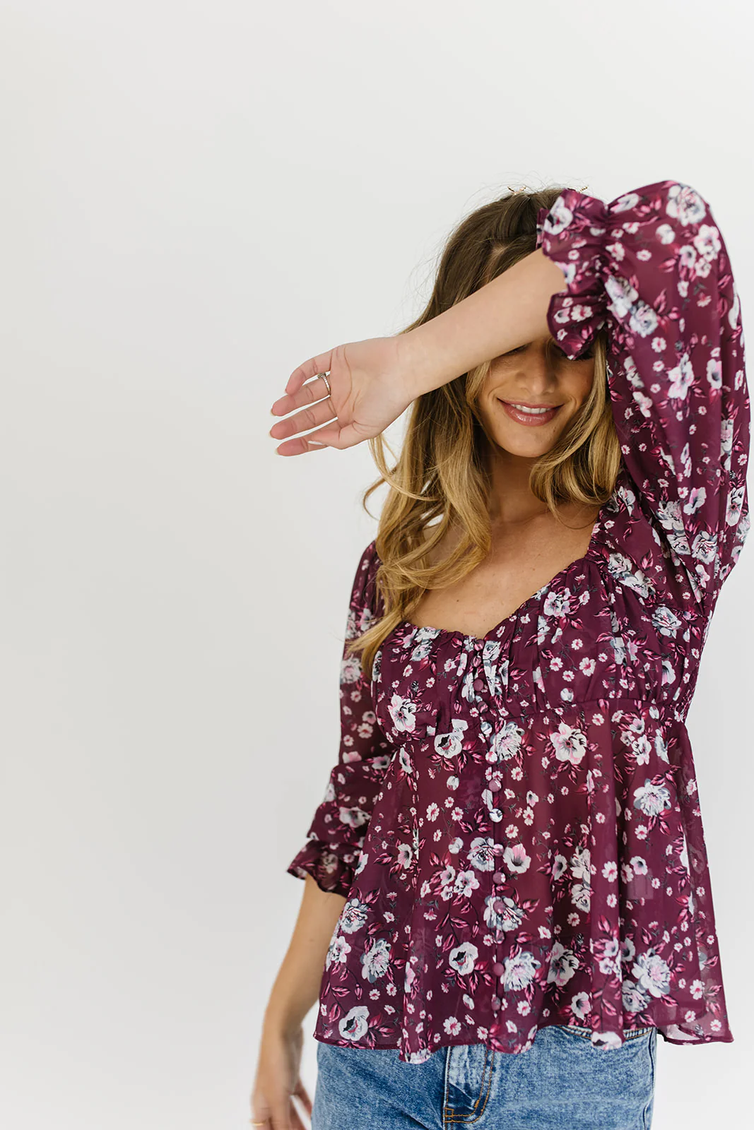sophia floral top - Image 11