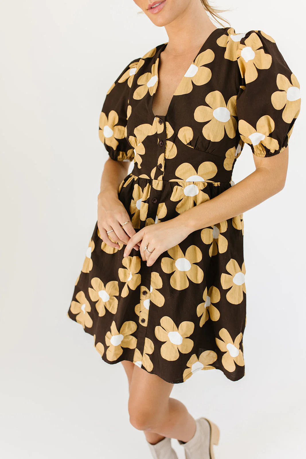take my hand floral mini dress - Image 5