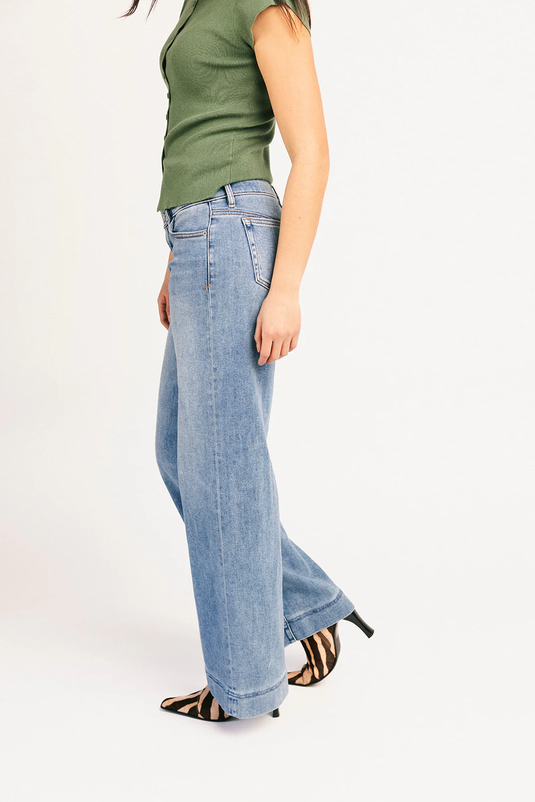 theodore wide leg denim - Image 3
