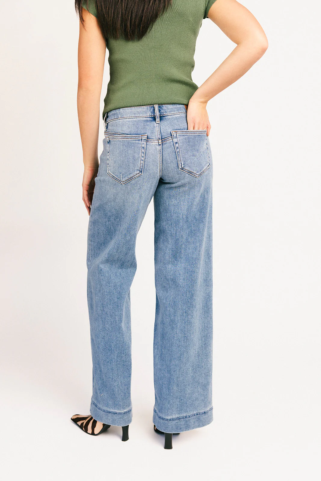 theodore wide leg denim - Image 4