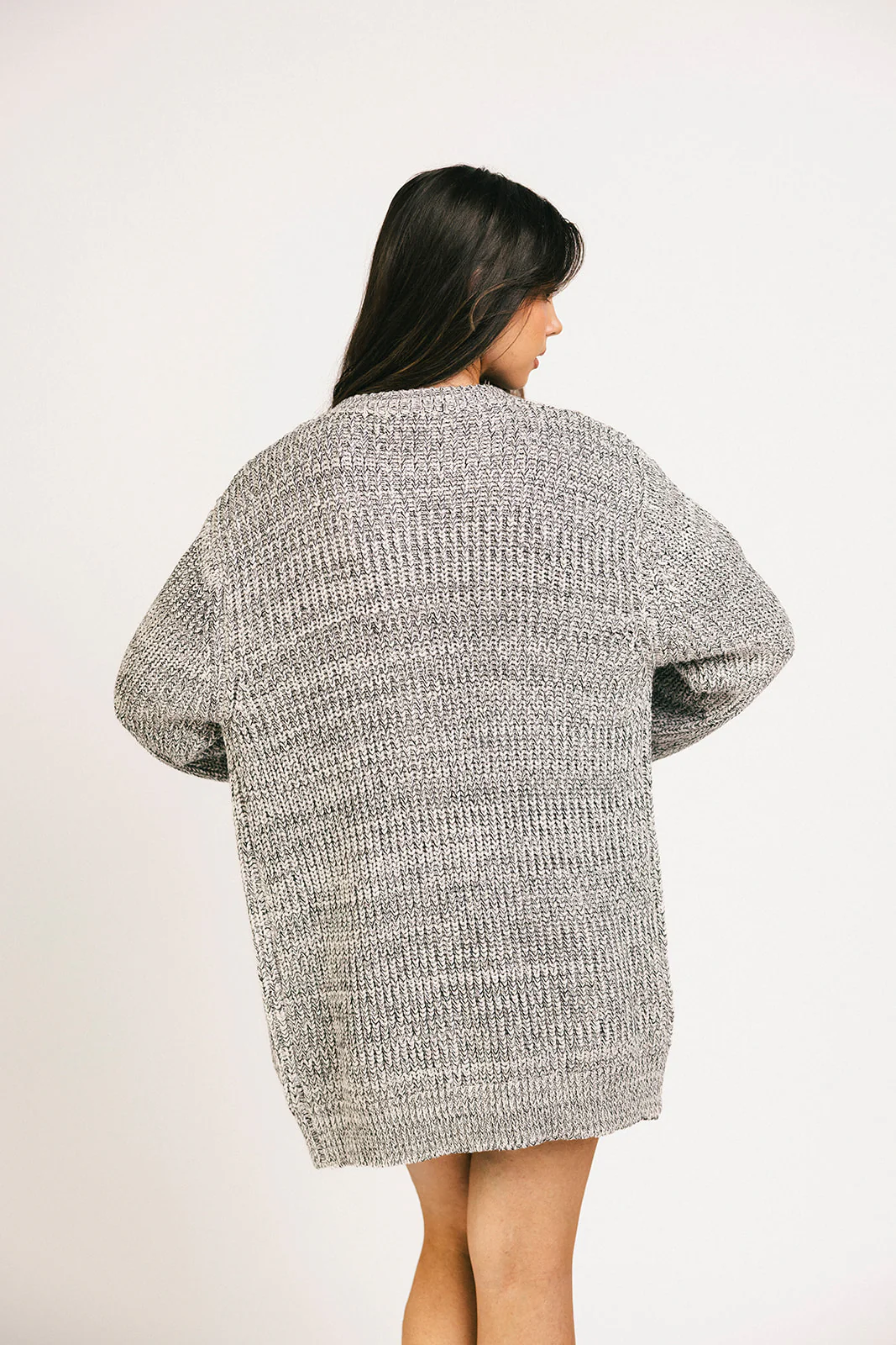 to the moon cardigan // grey *zoco exclusive* - Image 5
