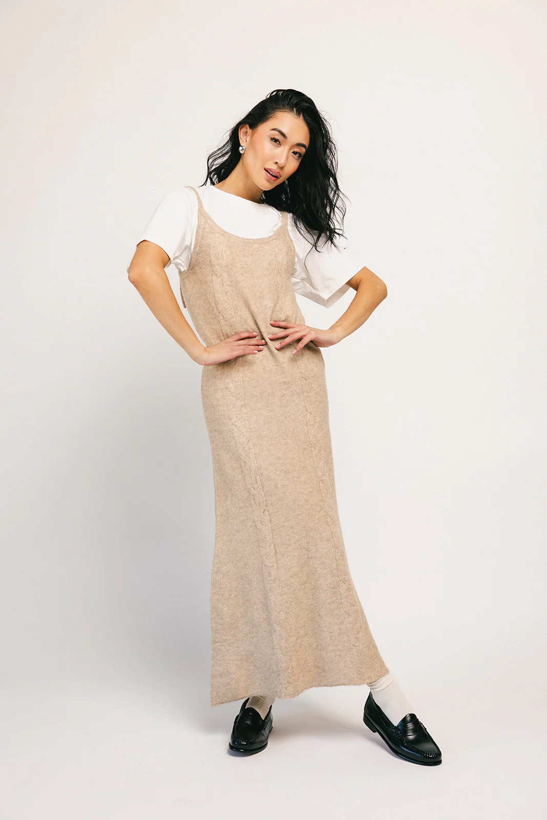 to the moon sweater dress