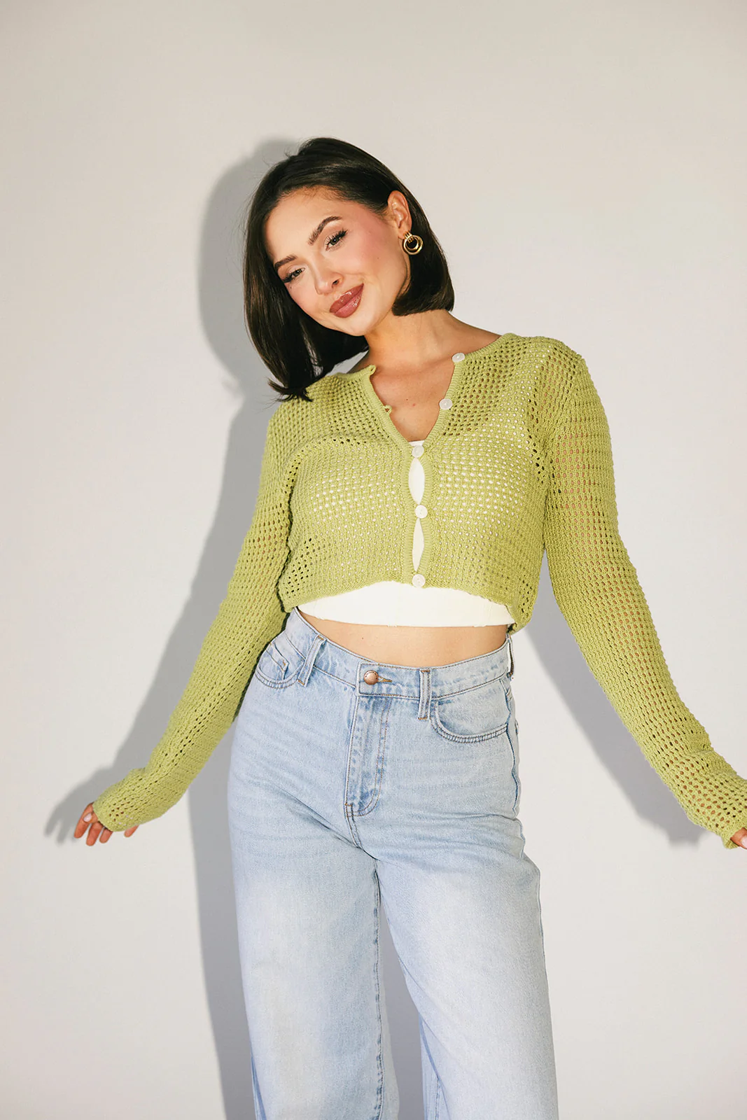 tory crochet cardigan - Image 6