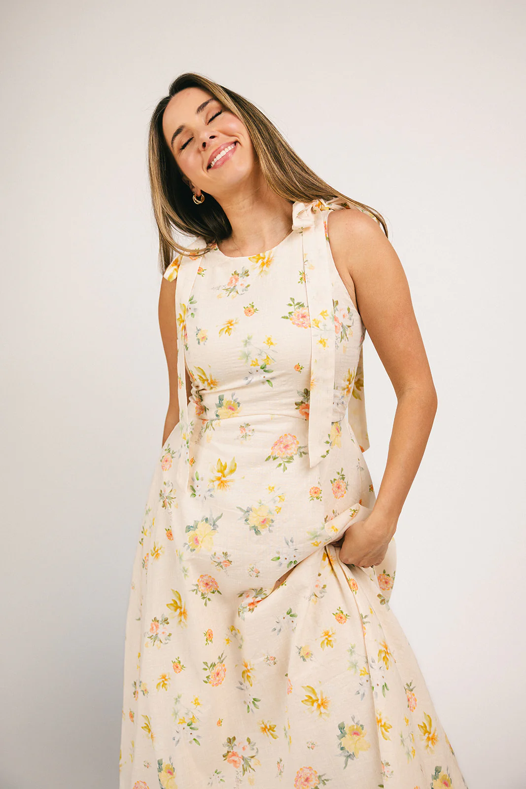 whimsical floral maxi dress - Image 4