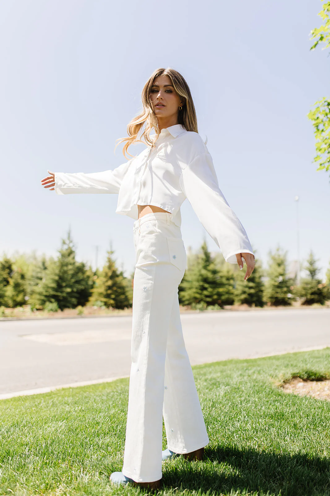 wide eyed flare denim - Image 12