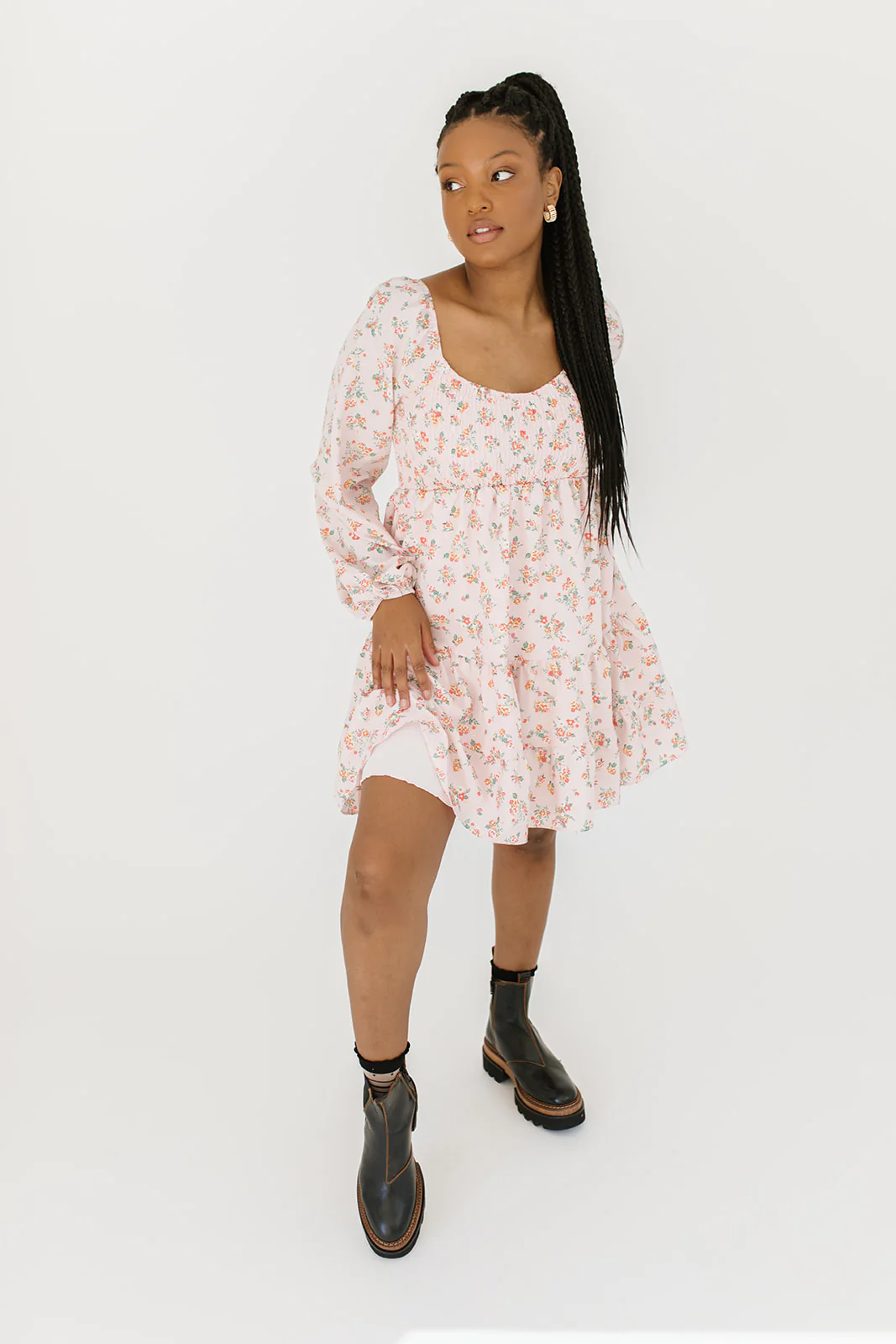wishing floral dress // pink - Image 5