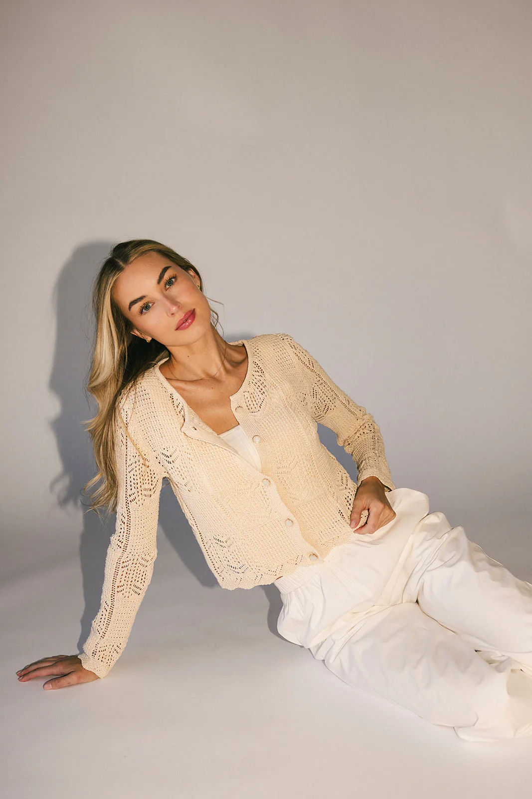yaya crochet cardigan - Image 9