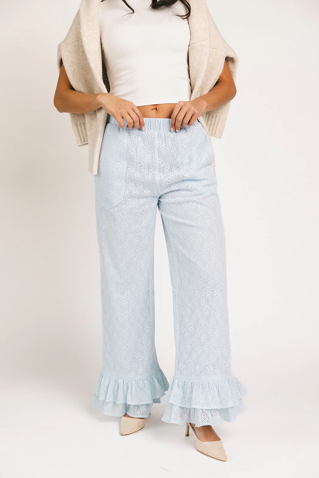 your turn pants // blue lace *zoco exclusive* - Image 3
