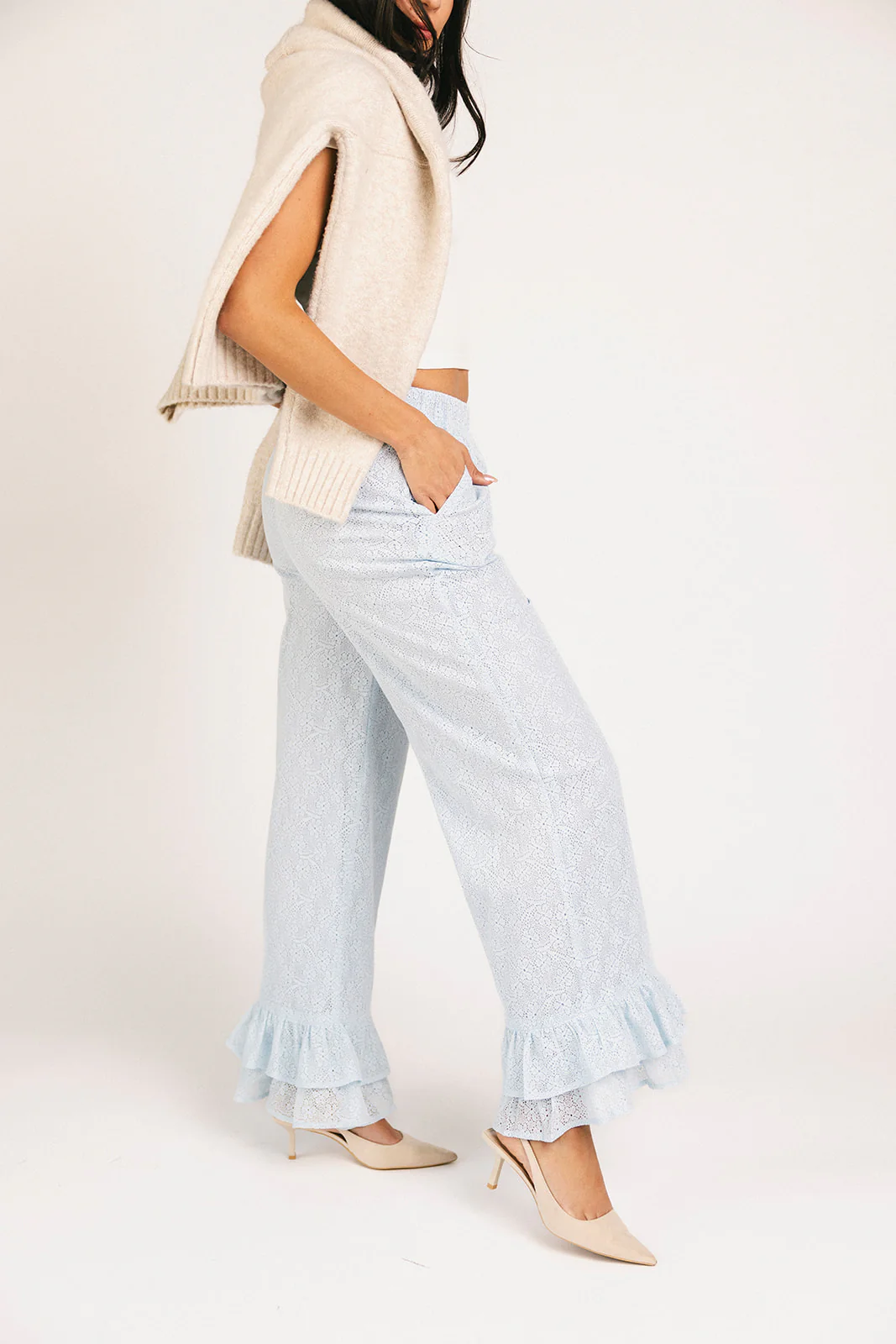 your turn pants // blue lace *zoco exclusive* - Image 4