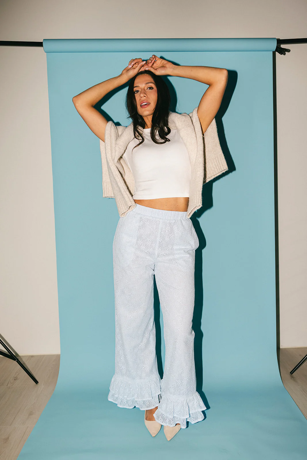 your turn pants // blue lace *zoco exclusive* - Image 8