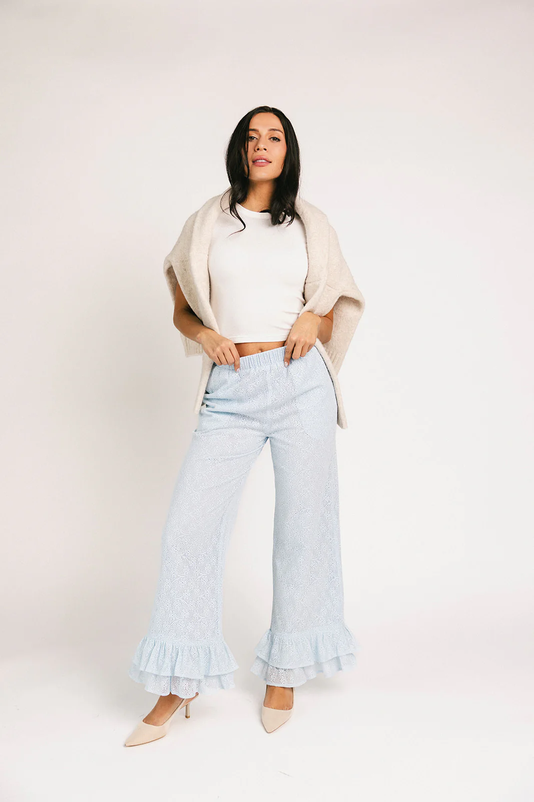your turn pants // blue lace *zoco exclusive* - Image 9